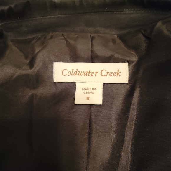 Blue Paisley Coldwater Creek Jacket - Picture 3 of 9